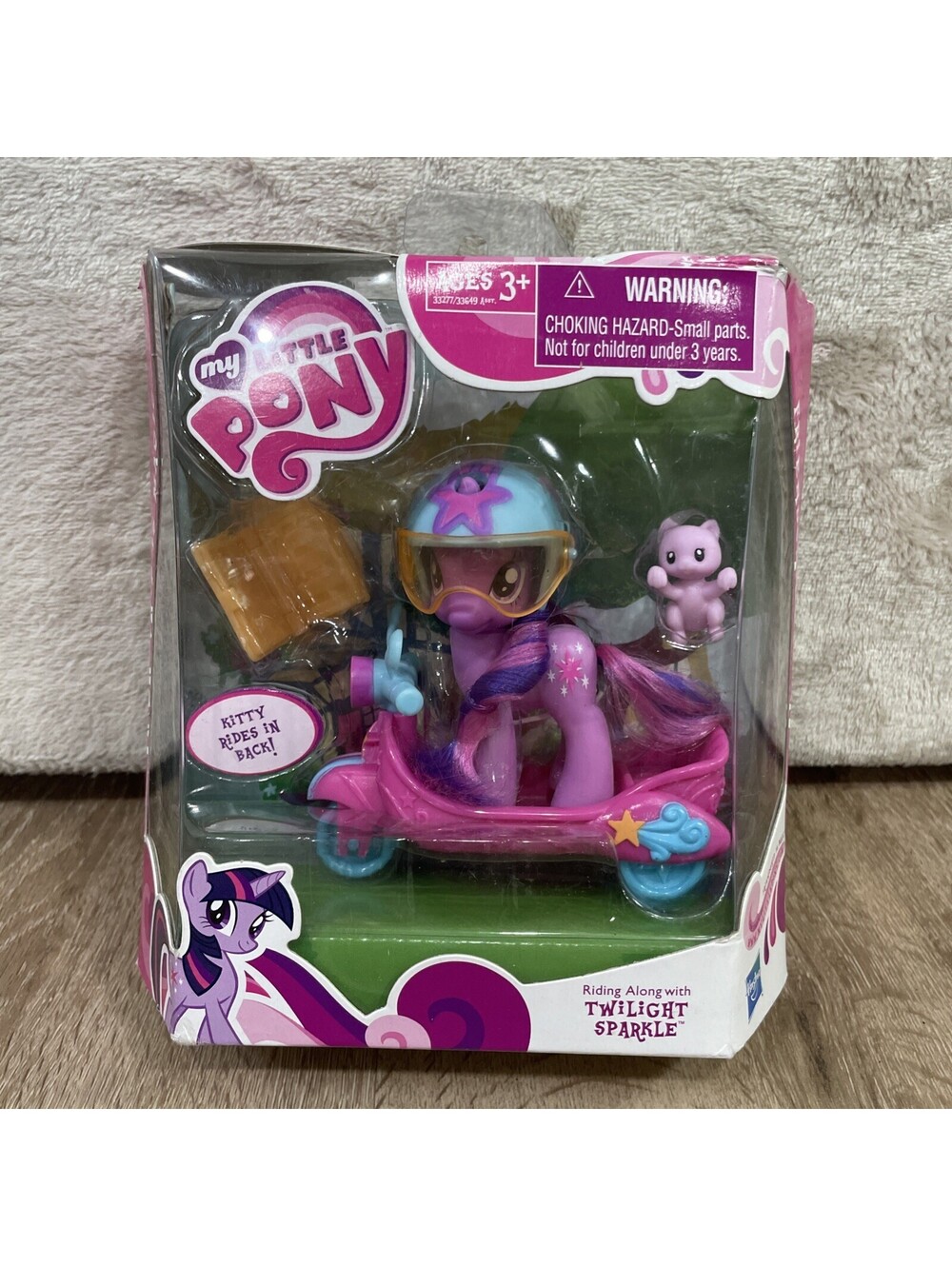 New In Box My Little Pony MLP Riding Along With Twilight Sparkle Figure